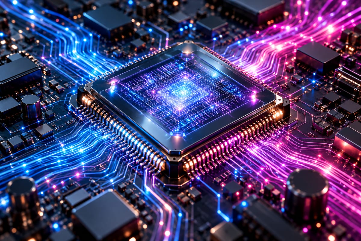 AI Chip — Neon Circuit